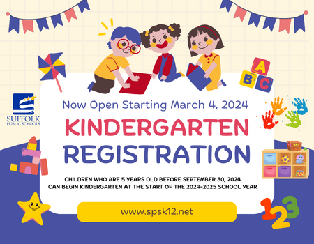  Kindergarten Registration is Now Open for the 2024-2025 School Year